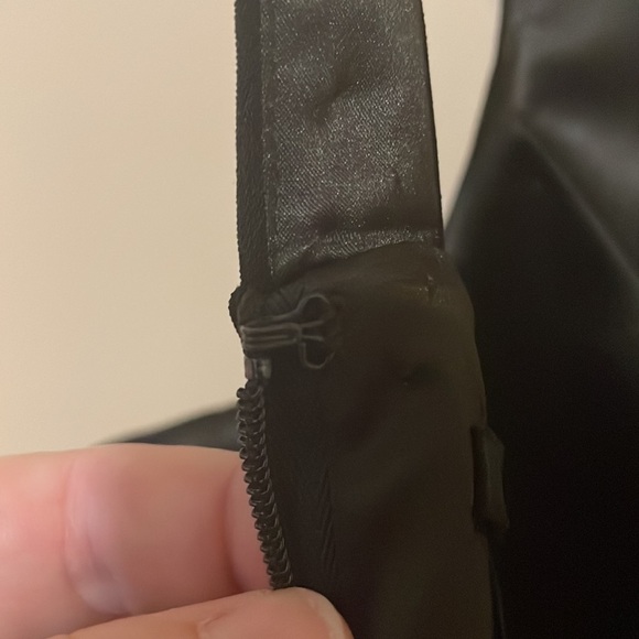 JayGodfrey Black Mannix Asymmetrical Ruffle Dress - Picture 7 of 8